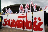 Manifestacja “Solidarności” w Katowicach